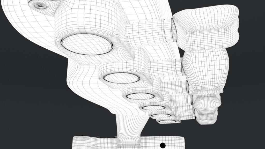 Telecaster back wireframe